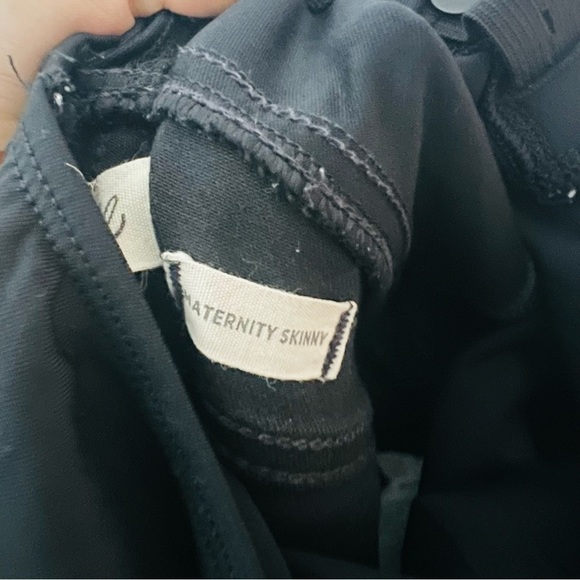 MADEWELL MATERNITY OVER THE BELLY
SKINNY JEANS IN LUNAR WASH BLACK SIZE 27 - Picture 10 of 10